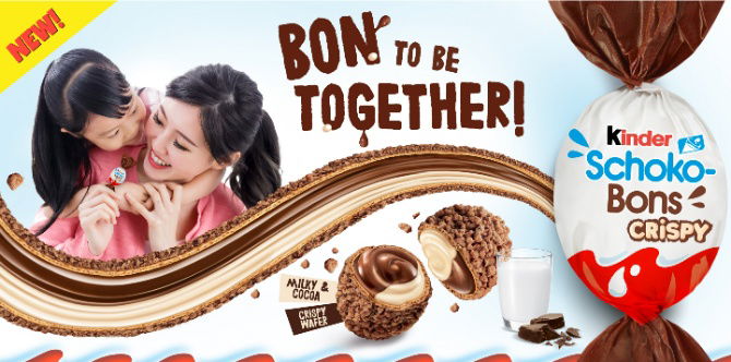 Kinder Schoko-Bons Crispy: Teman Baharu Anda Untuk Detik-Detik Keluarga Yang Menyeronokkan Dan ‘Bon-Tiful’