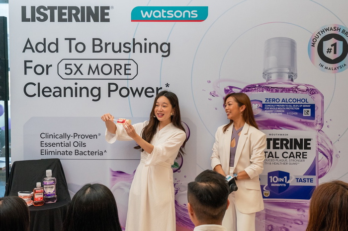 Kempen Swish & Snap Listerine® Rai 5,000 Senyuman Sihat Bersama Watsons