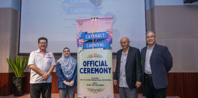 Karnival Katarak Perdana Kementerian Kesihatan & Hospital Mata Nasional Tun Hussein Onn Memberi Harapan Kepada Rakyat Malaysia Yang Terpinggir