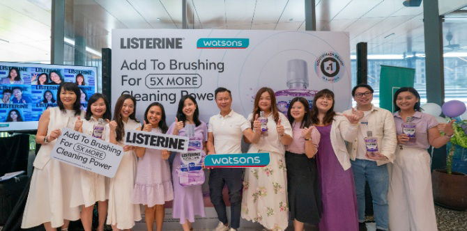 Kempen Swish & Snap Listerine® Rai 5,000 Senyuman Sihat Bersama Watsons