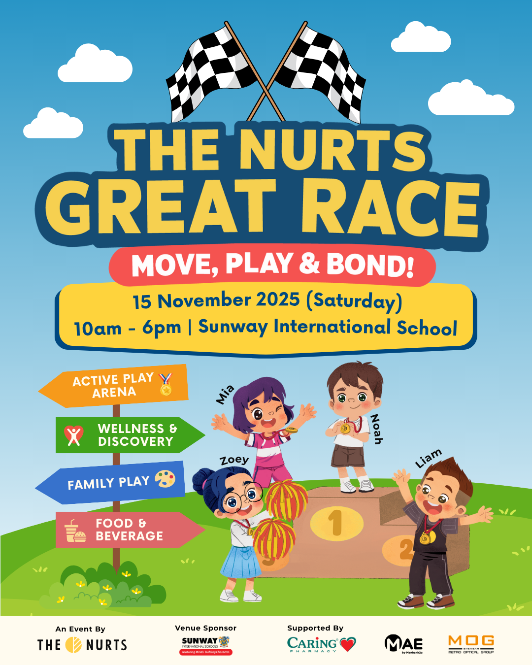 The Nurts Great Race 2025: A Full-Day Family Festival of Play, Wellness & Bonding!