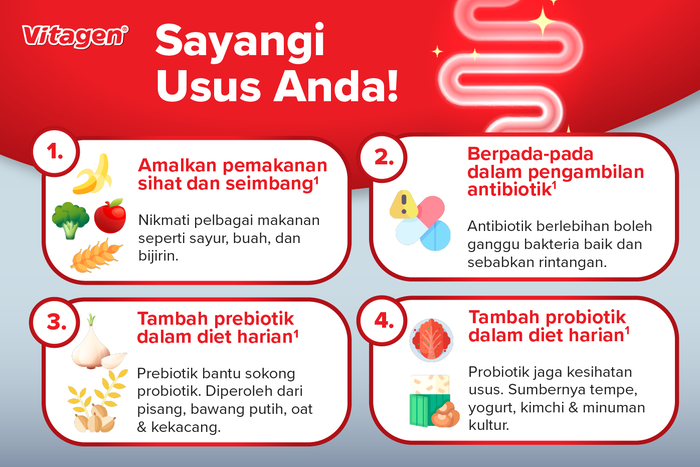 Nak Badan Sihat dan Kesejahteraan Mental? Segalanya Bermula dengan Usus Yang Sihat!