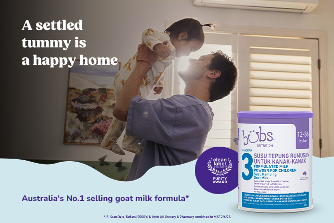 Bubs® Malaysia Launches New Look, Same Trusted Goodness